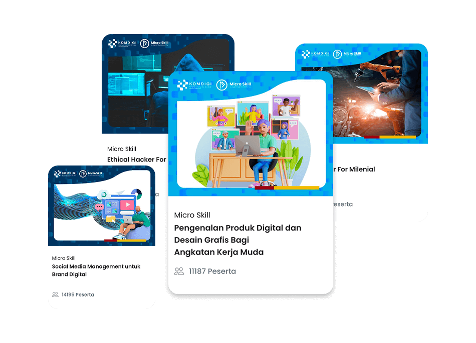 Tema & pelatihan beragam - SDM Digital
