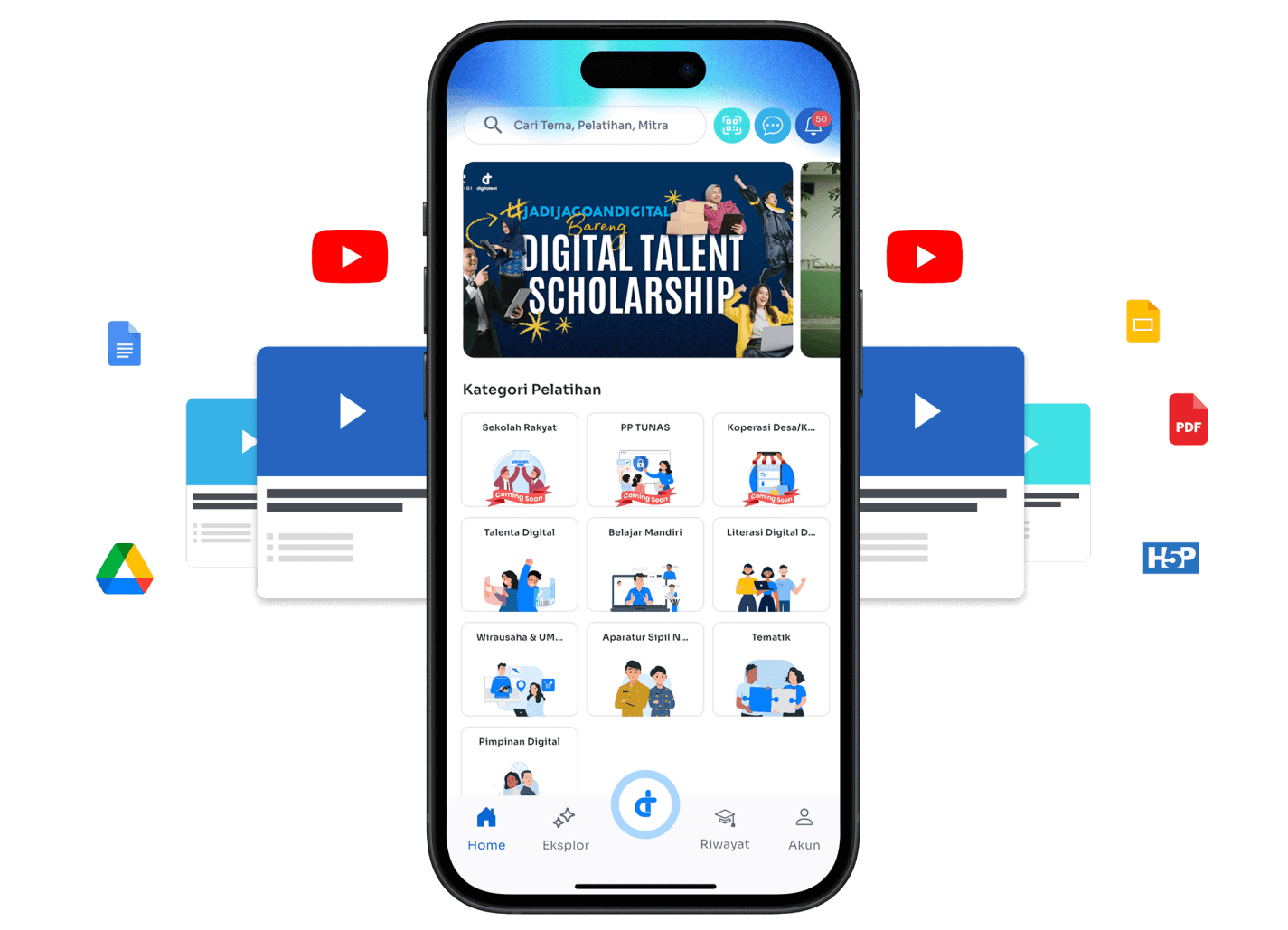 Integrasi Materi & Konten - SDM Digital